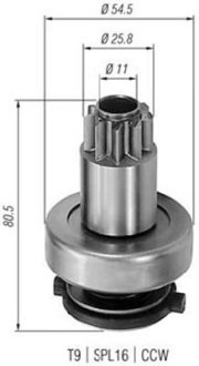 Бендикс стартера MAGNETI MARELLI AMB0304