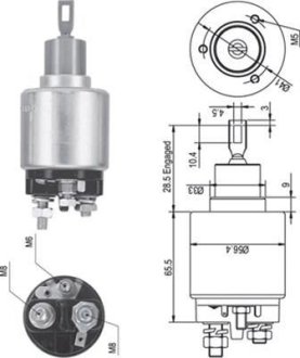 Втягивающее Ford MAGNETI MARELLI AME0344