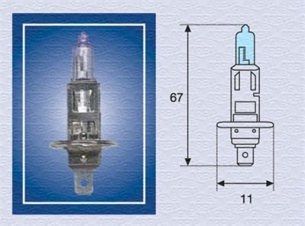 Лампочка MAGNETI MARELLI H112BL (фото 1)