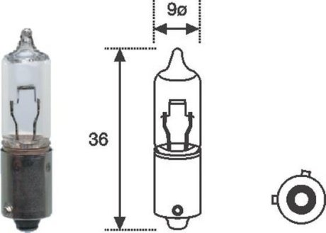 Bulb MAGNETI MARELLI H21W12 (фото 1)