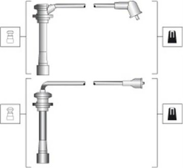 Провод зажигания MAGNETI MARELLI MSK1278