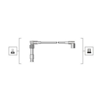 PRZEWODY OPEL WYS.NAP. MAGNETI MARELLI MSQ0046