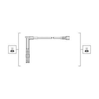 PRZEWODY DB WYS.NAP. M111 MAGNETI MARELLI MSQ0100