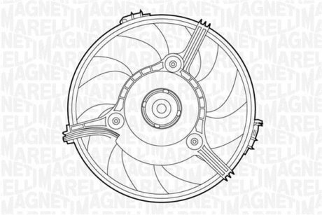 WENTYLATOR CHLODNICY VW 2,4/3,0 A4 01-/A6 01-05 MAGNETI MARELLI MTC263AX