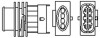 Лямбда-зонд OPEL 4 przewody, 525mm, 9 Ohm, 6W-7W, PLANARNA MAGNETI MARELLI OSM017 (фото 1)