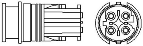 Лямбда-зонд BMW E36 1,6/1,8 MAGNETI MARELLI OSM023