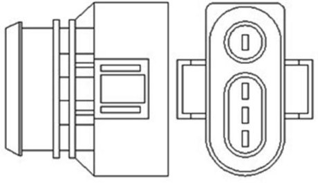 Лямбда-зонд VW 1,8 20V A4 MAGNETI MARELLI OSM024