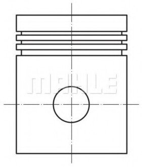 Поршень MAHLE MAHLE / KNECHT 0017601