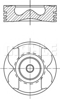 Поршень MAHLE / KNECHT 004 57 00