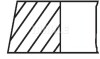 Комплект поршневых колец MAHLE / KNECHT 007 RS 00150 0N2 (фото 2)