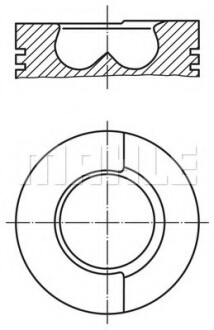Фільтр масляний MAHLE / KNECHT 008 29 00