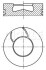 Поршень MAHLE / KNECHT 008 41 00 (фото 1)