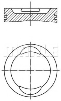 Поршень MAHLE MAHLE / KNECHT 0094100