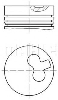 Поршень MAHLE MAHLE / KNECHT 0112900