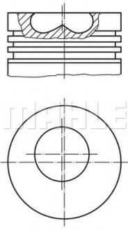 Поршень MAHLE / KNECHT 015 06 00