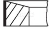 Комплект поршневих кілець MAHLE / KNECHT 021RS001150N2 (фото 1)