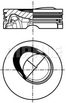 Поршень MAHLE / KNECHT 028PI00130000 (фото 1)