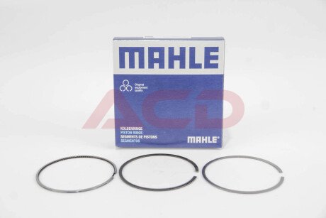 Комплект кілець поршневих з 3 шт. MAHLE / KNECHT 030 31 N1 (фото 1)