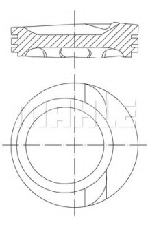 Поршень MAHLE / KNECHT 03068 01