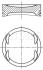 Поршень MAHLE / KNECHT 030 99 01 (фото 1)