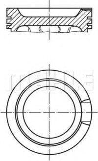 Поршень MAHLE MAHLE / KNECHT 0331400