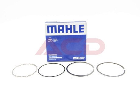 Комплект поршневых колец из 3 шт. MAHLE / KNECHT 034 74 N2 (фото 1)