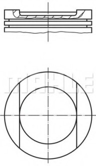 Поршень MAHLE / KNECHT 034 94 00 (фото 1)