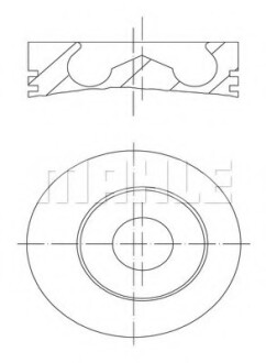 Поршень MAHLE / KNECHT 1000100