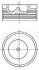 Поршень MAHLE / KNECHT 101 99 00 (фото 1)