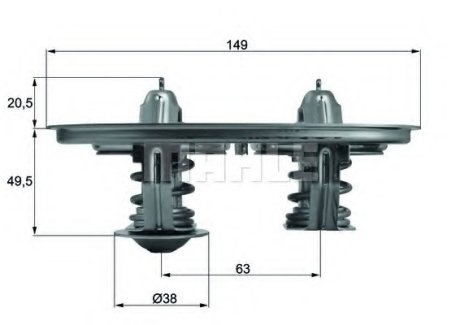 MAHLE MAHLE / KNECHT 70583550