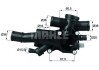 TERMOSTAT CITROEN C4/C4 GRAND PICASSO/C4 PICASSO/C5/C5 ESTATE/BREAK/C8 SZT MAHLE MAHLE MAHLE / KNECHT 72347004 (фото 1)