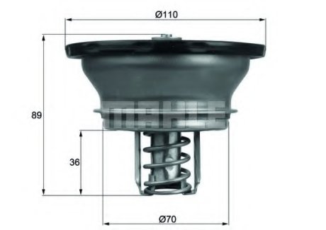 Термостат VOLVO/RVI MAHLE MAHLE / KNECHT 72347010