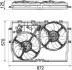 WENTYLATOR CHЭODNICY FIAT DUCATO 3,0 09- MAHLE MAHLE / KNECHT CFF194000P (фото 2)