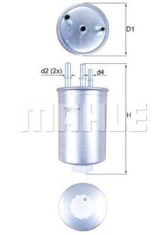 Фільтр палива KNECHT MAHLE / KNECHT KL505