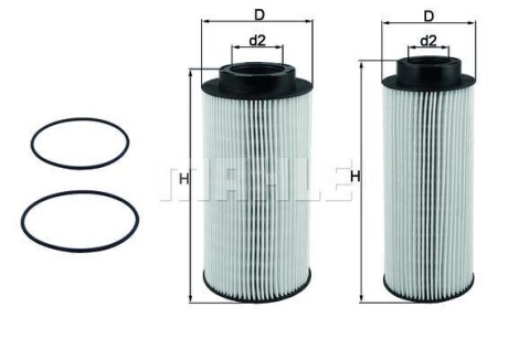 Фильтр KNECHT MAHLE / KNECHT KX439KIT