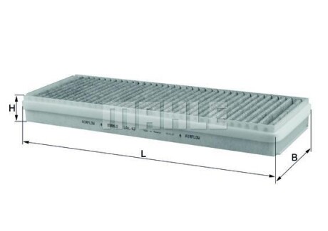 Фільтр повітря (салону) KNECHT MAHLE / KNECHT LAK43