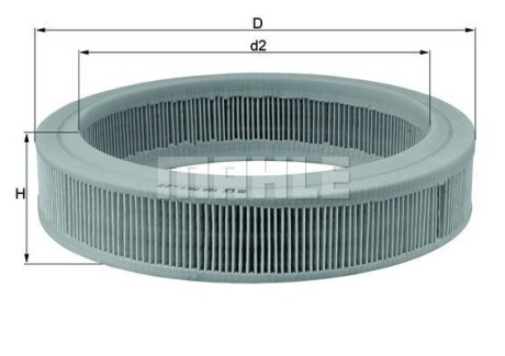 Фільтр повітряний KNECHT MAHLE / KNECHT LX108 (фото 1)