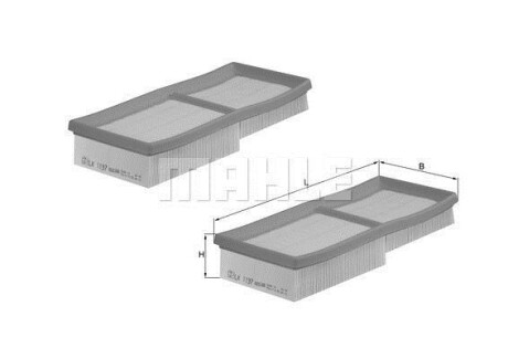 Фільтр повітряний KNECHT MAHLE / KNECHT LX1137S