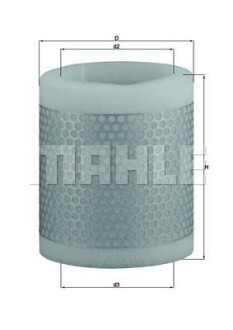 Воздушный фильтр MAHLE / KNECHT LX124