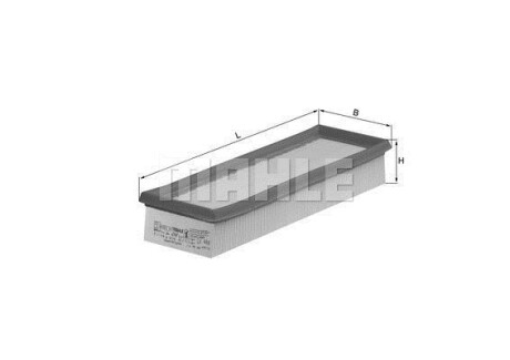 Фільтр повітря KNECHT MAHLE / KNECHT LX488