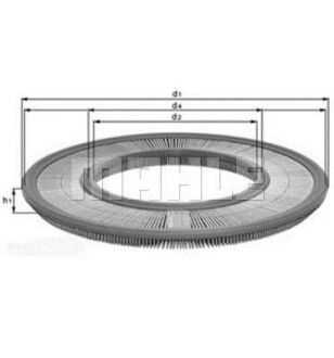 Фільтр повітряний KNECHT MAHLE / KNECHT LX91