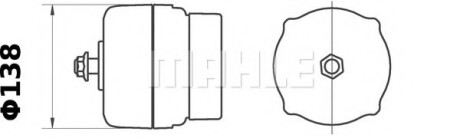 Автозапчасть MAHLE / KNECHT MG111