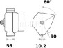 Генератор MAHLE / KNECHT MG 162 (фото 1)