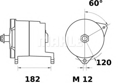Автозапчасть MAHLE / KNECHT MG391