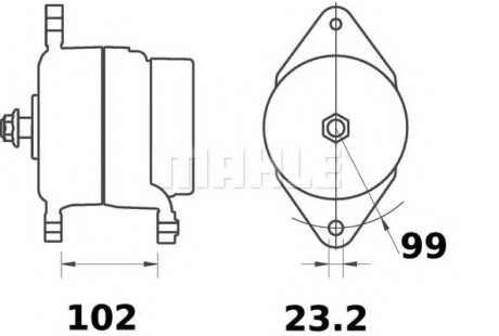 Автозапчасть MAHLE / KNECHT MG490