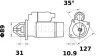 Стартер MAHLE / KNECHT MS 424 (фото 1)