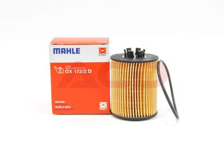 Фільтр оливи MAHLE / KNECHT OX 173/2D