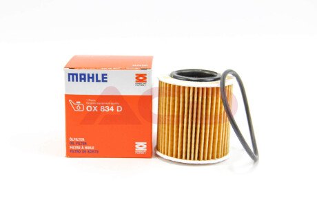 Фільтр оливи MAHLE / KNECHT OX 834D