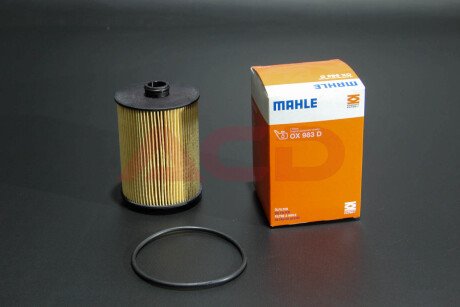 Фільтр оливи MAHLE / KNECHT OX 983D (фото 1)