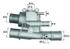 Термостат системи охолодження MAHLE MAHLE / KNECHT TI12488 (фото 1)